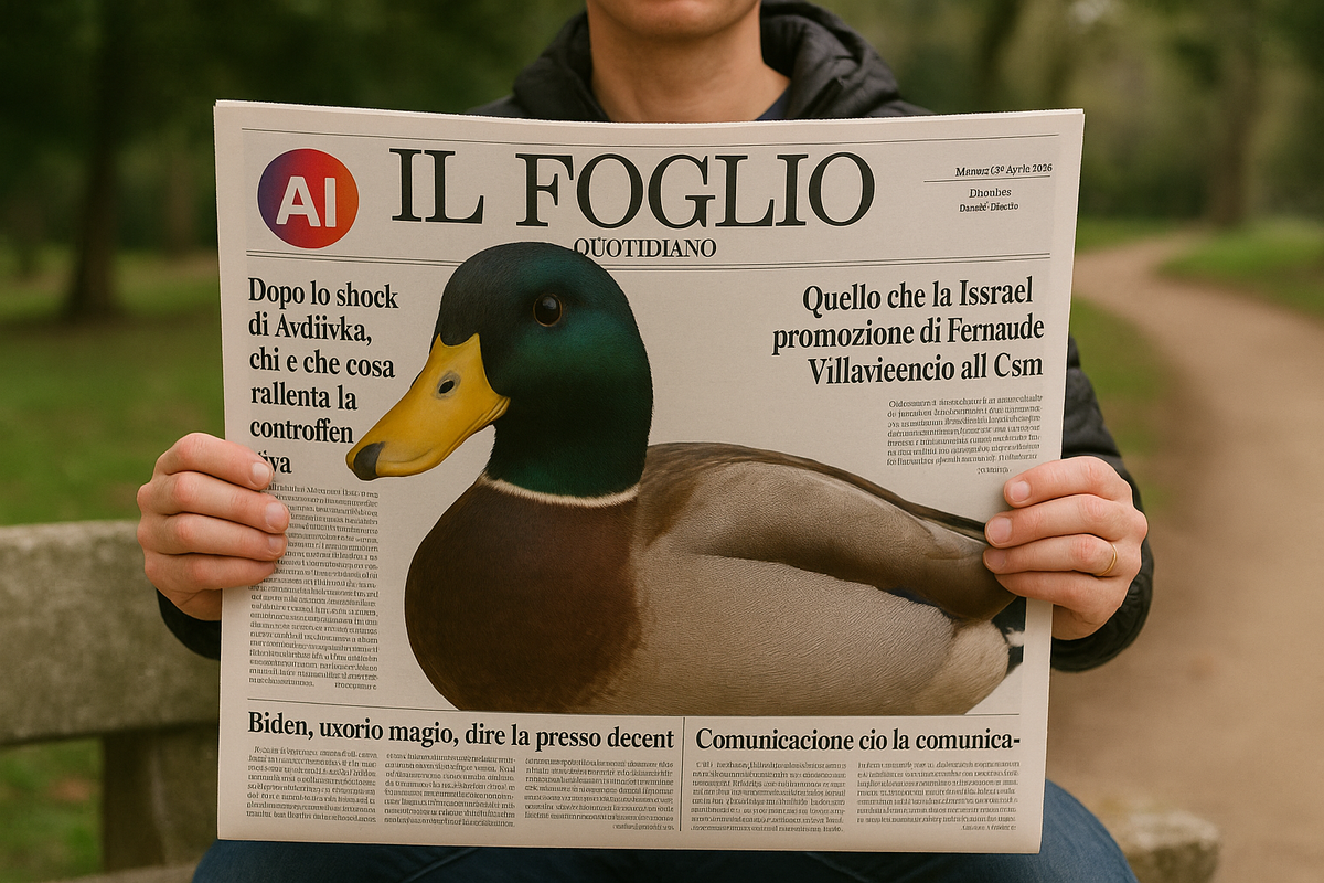 “Il Foglio AI” è un esperimento raccapricciante, sciocco, e interessante.